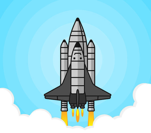 rocket, shuttle, spaceship